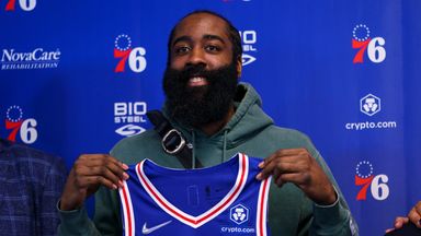 James Harden, Philadelphia 76ers, NBA (AP)